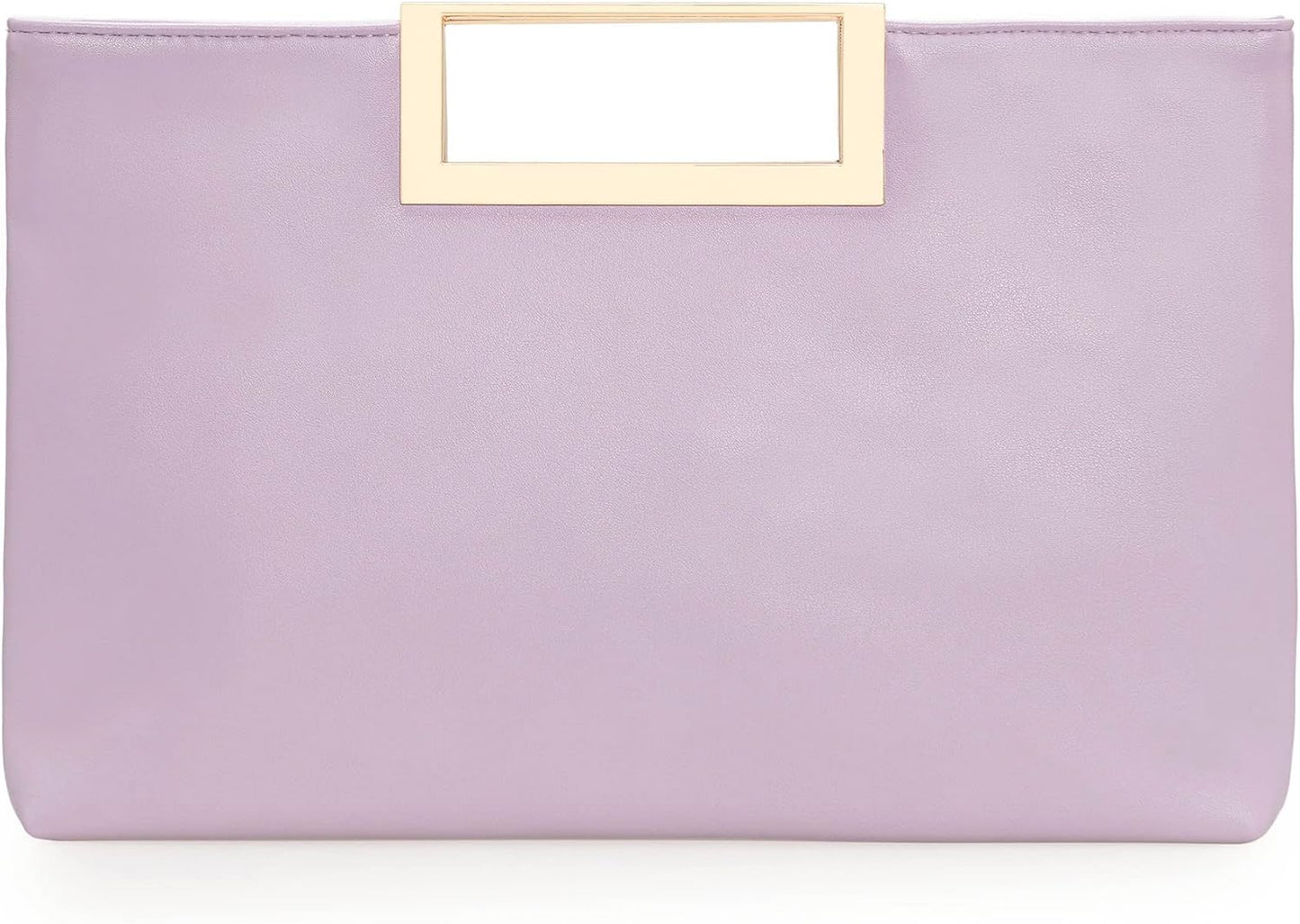 PU Clutch Purse Leather Handbag Stylish Women Convertible