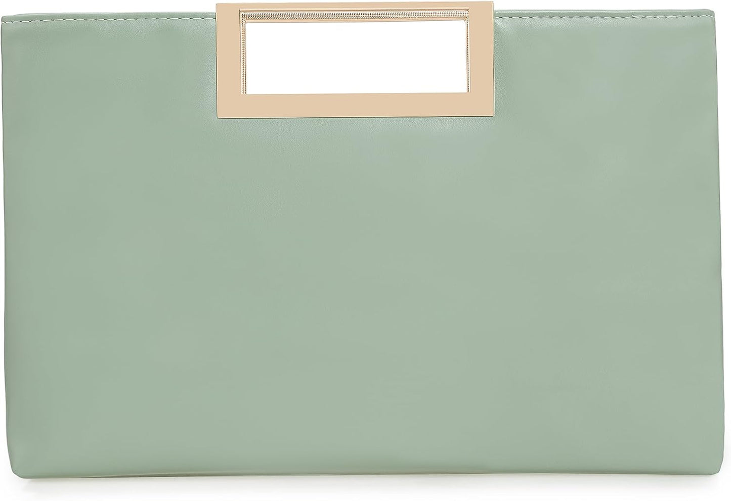 PU Clutch Purse Leather Handbag Stylish Women Convertible