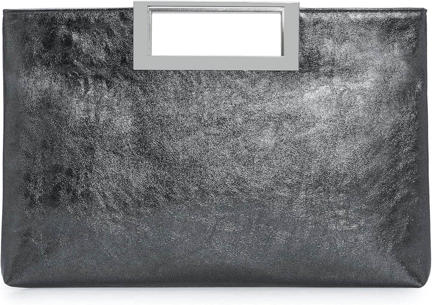 PU Clutch Purse Leather Handbag Stylish Women Convertible