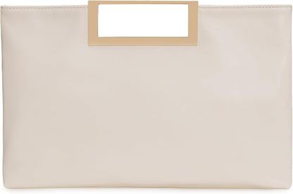 PU Clutch Purse Leather Handbag Stylish Women Convertible