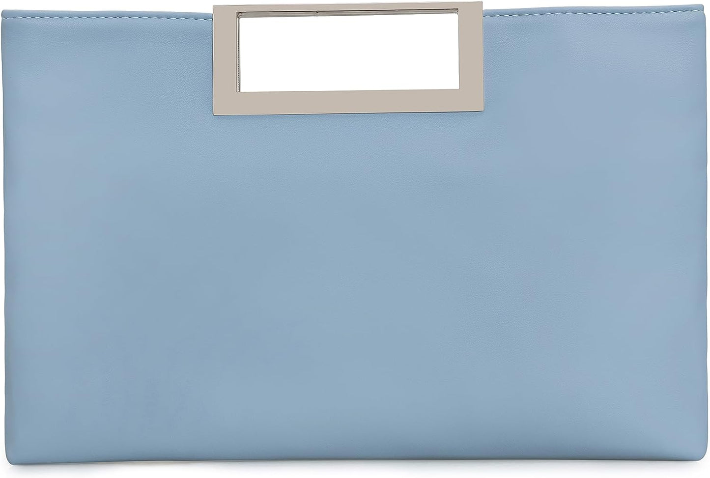 PU Clutch Purse Leather Handbag Stylish Women Convertible