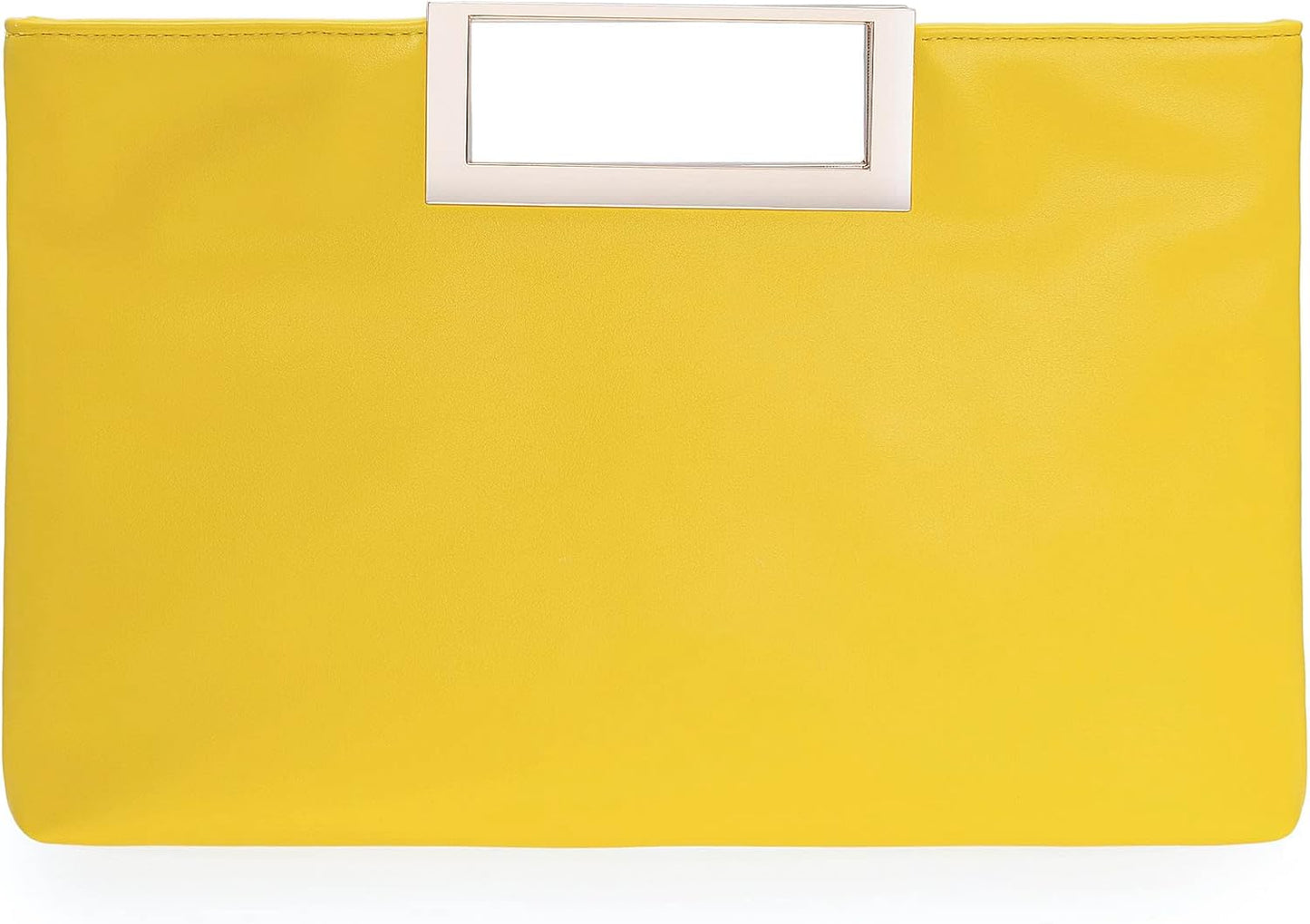 PU Clutch Purse Leather Handbag Stylish Women Convertible